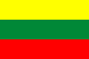 The national flag of Lithuania