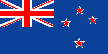 The national flag of New Zealand