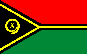 The national flag of Vanuatu