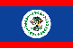 The national flag of Belize