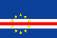 The national flag of Cape Verde