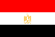 The national flag of Egypt
