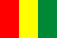 The national flag of Guinea