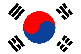 The national flag of Korea, South