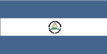 The national flag of Nicaragua