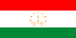 The national flag of Tajikistan