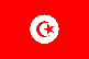 The national flag of Tunisia