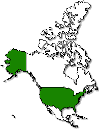 United States is marked in green
